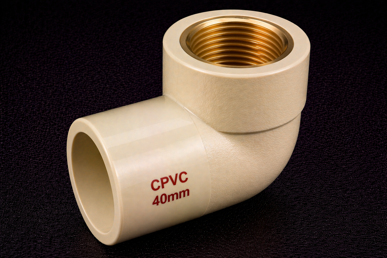 CPVC Brass Elbow 40mm (1.5 inch)